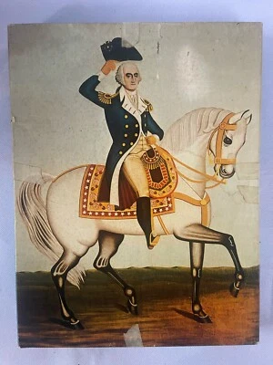 Springbok General George Washington On A White Charger Jigsaw Puzzle 1975 Rare - Image 1 of 4