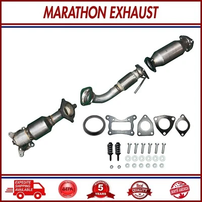 Juego de tubo flexible delantero y convertidor para 09-13 Tsx| 08-12 Accord delantero y trasero 2,4 L Foto 1 de 4