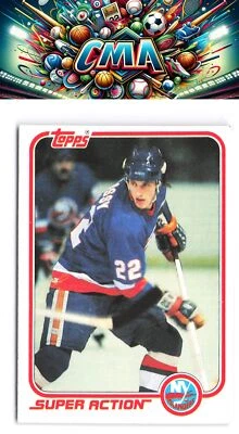 1981-82 Topps #E125 Mike Bossy - Image 1 of 2