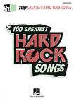 VH1's 100 plus grandes chansons hard rock feuille musique livre guitare facile NEUF 000702255