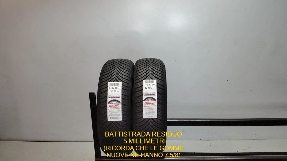 GOMME USATE  4 STAGIONI 165/65R15 81T KLEBER QUADRAXER 2 M+S  PNEUMATICI  C22480 - Bild 1 von 1