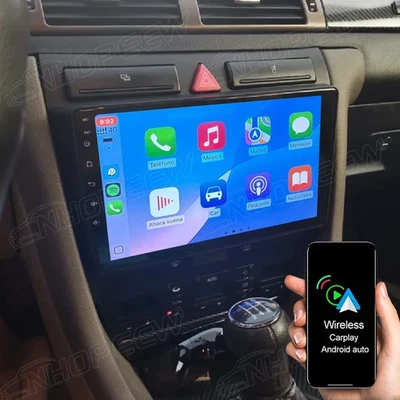 9" für Audi A6 S6 RS6 C5 1997-2004 Android 15 Carplay Autoradio GPS NAVI Wifi FM - Bild 1 von 4