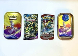 Pokémon Kanto Power Mini Lata B19 Mewtwo (Invasión Carmesí y XY Orígenes Antiguos) - Imagen 1 de 12