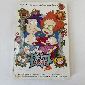 The Rugrats Movie Softcover Book Nickelodeon 1998 Vintage - Imagen 1 de 4