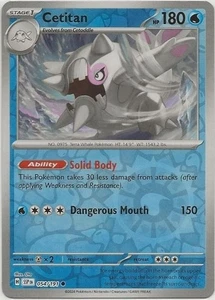 Pokemon Cetitan Common Reverse Holo HP 180 Surging Sparks 054/191 - Picture 1 of 2