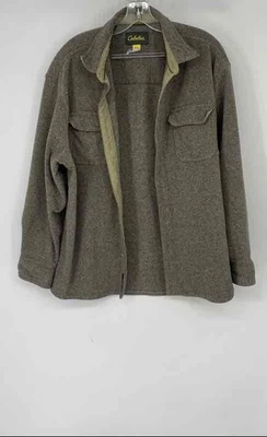 Cabela's Mens Gray Long Sleeve Spread Collar Button-Up Shirt Size XL - Image 1 of 4