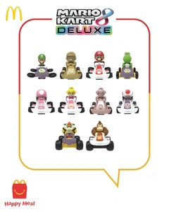 Figura de juguete Happy Meal de Mario Kart McDonald’s 2024 - Elige tu personaje - Imagen 1 de 11