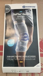 Größe 6 rechts Bauerfeind SofTec® Genu Advanced Kniegelenkbandage Patellastütze - Bild 1 von 4