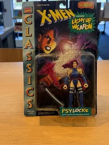 X-MEN | PSYLOCKE | LIGHT UP PSYCHIC KNIFE | CLASSICS | TOY BIZ | 1996 | MARVEL - Picture 1 of 16