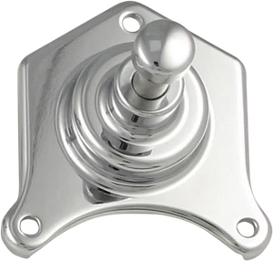CUSTOM CYCLE ENGINEERING End Cover - Solenoid /Starter Button - Fits Harley - Picture 1 of 1