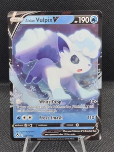 Alolan Vulpix V 033/195 Sword & Shield - Silver Tempest Holo LP - Bild 1 von 4