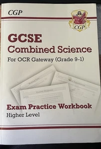 CGP Grade 9-1 GCSE Combined Science: OCR Gateway Book & answers higher level   - Picture 1 of 3