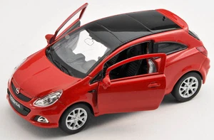 BLITZ VERSAND Opel Corsa OPC rot / red Welly Modell Auto 1:34 NEU & OVP  - Picture 1 of 1