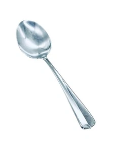 Oneida GALA IMPULSE Silverware Bead Tip Glossy Flatware Place/Oval Soup Spoon - Picture 1 of 3