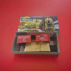 HO ATHEARN Bev-Bel Burlington And Quincy Zephyrs 40' Boxcar Cira 1950's - Picture 1 of 9