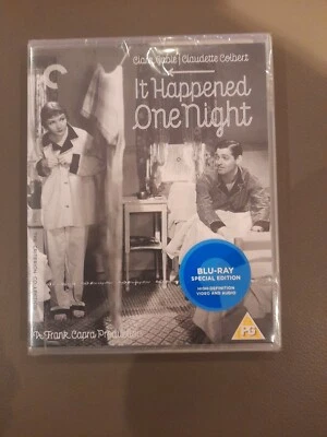 IT HAPPENED ONE NIGHT 1934 CRITERION COLLECTION UK REGION B BLU RAY FAST POST - Image 1 of 2