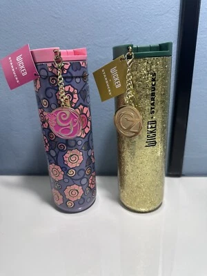 Wicked + Starbucks - 2024 Oz and Glinda Stainless Steel Tumblers - Image 1 of 3