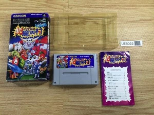 UE8022 Chou Makaimura Super Ghouls 'n Ghosts BOXED SNES Super Famicom Japan - Picture 1 of 12