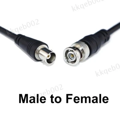 5pcs 0.5m-3m BNC male To female Cable video connector Coaxial cord For Camera - Image 1 of 4
