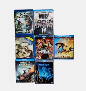 Lot of 7 Blu-Ray Action DVDs - Jack The Giant Slayer, Clash of the Titans - Picture 1 of 6