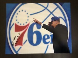 Ben Simmons Signed 11x14 Nets 76ers
