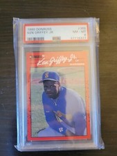 1990 DONRUSS #365 KEN GRIFFEY JR PSA 8