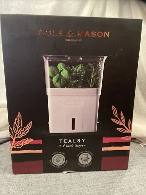 Cole & Mason Tealby Fresh Cut Herb Storage Keeper  NIB - Image 1 of 3