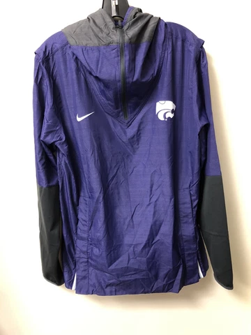 Nike On-Field Kansas State Wildcats 1/4 Zip Windbreaker Size XL CQ5234-566 Cover