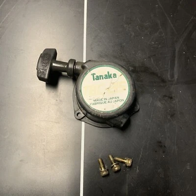 OEM Tanaka TBC-215 String Trimmer Recoil Pull Start Assembly With Screws OEM - Image 1 of 4