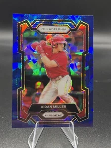 Béisbol Panini Prizm 2024 - #133 Aidan Miller azul hielo agrietado Prizm - Imagen 1 de 2