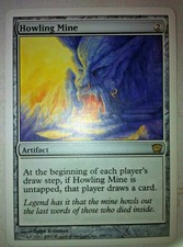Howling Mine - Eighth Edition - 8th - Magic: The Gathering - MTG