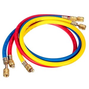 JUEGO MANGUERA CARGA REFRIGERACIÓN CLASIFICACIÓN R22 72" 2M 1/4F y 1/4F - CT372RYB - Imagen 1 de 1