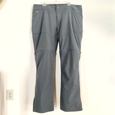 Kuhl Silencr Pants Men's Size 40 x 32 Gray Ripstop Camping Outdoor Hiking Trail Foto 1 de 4