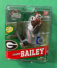 CHAMP BAILEY MCFARLANE COLLEGE FOOTBALL SERIES 4 WHITE/GRAY JERSEY VARIANT /400