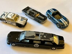 Coches diecast con aspecto de depósito de chatarra coche de policía limusina coches de depósito de chatarra 1:64 - Imagen 1 de 16