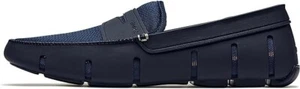 Brand New SWIMS Men's Penny Loafers Slip-On Moccasins Classic Navy Blue US 8.5 - Picture 1 of 5