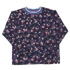 Vintage Campagnolo Blumenmuster Sweatshirt Klein Pullover Retro 90s AN35