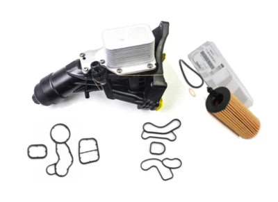 Módulo refrigerador de óleo com filtro e gaxeta para BMW F20 F22 F30 X3 G30 530i 320i B48  - Imagem 1 de 4