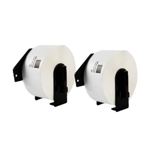 Label Roll Compatible With Brother QL-1060N 500 550 570 700 710W 720NW DK-11208 - Picture 1 of 5