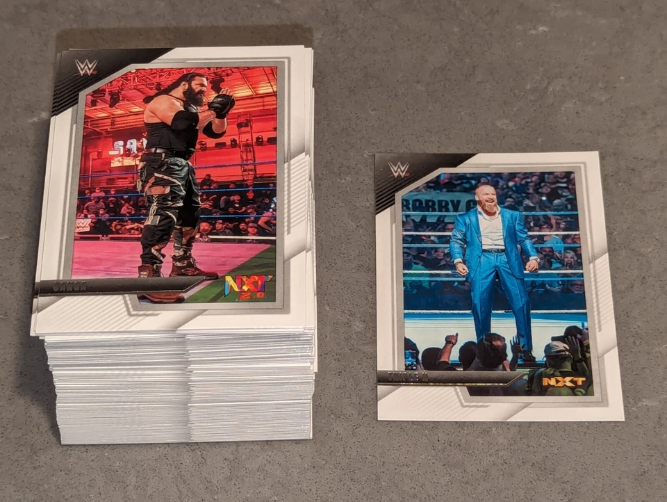 NXT 2022 Panini 2.0 Wrestling Card Silver Foil Basic WWE YOU PICK! SEE PHOTOS! - Image 1 of 4