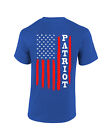 American Flag Patriot Men's Flag Sleeve Patriot Pride Short Sleeve T-Shirt