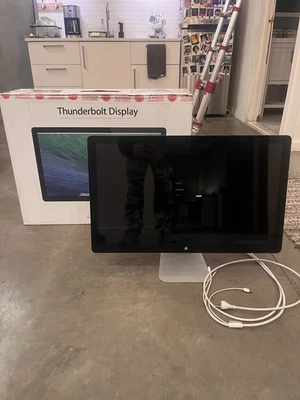 Apple Thunderbolt Display A1316 27" Widescreen Monitor - Silver - With Box - Image 1 of 4