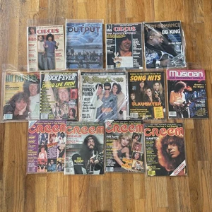 VTG Magazine Lot Of 13 Circus - Creem - Hit Parader - Rolling Stone + 70s-90s - Bild 1 von 14