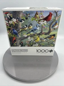 Buffalo Hautman Brothers Birds in an Orchard 1000 Pc Puzzle 100% Complete - Picture 1 of 3
