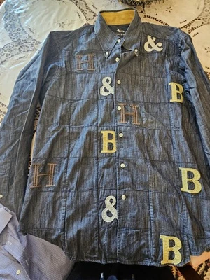 Harmont & Blaine Cotton Flannel Shirt Size L - Image 1 of 4