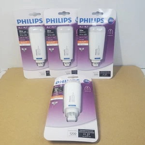 Philips 26w Replacement PL-C PL-T 4-Pin Vertical LED Tube Lightbulb 4 Pack 10.5w - Picture 1 of 3