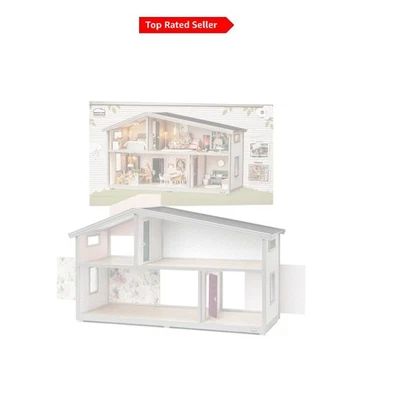 Casa de muñecas expandible multicolor para niños y niñas - 58 piezas incluidas Foto 1 de 4