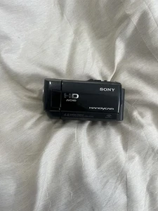 Sony Handycam HDR-CX100 8 GB HD Camcorder Charger Adaptor, Battery TESTED - Picture 1 of 5