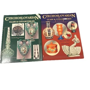 Czechoslovakian Glass and Collectibles by Dale & Diane Barta 1991 Books 1 And 2 - Picture 1 of 5