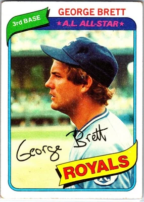 1980 Topps - George Brett #450 Foto 1 de 2